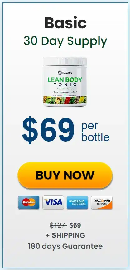 Lean Body Tonic - 1 Bottle