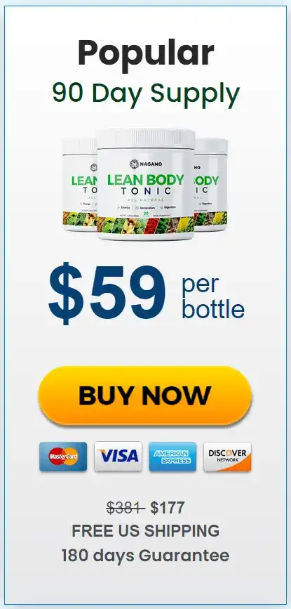 Lean Body Tonic - 3 Bottles